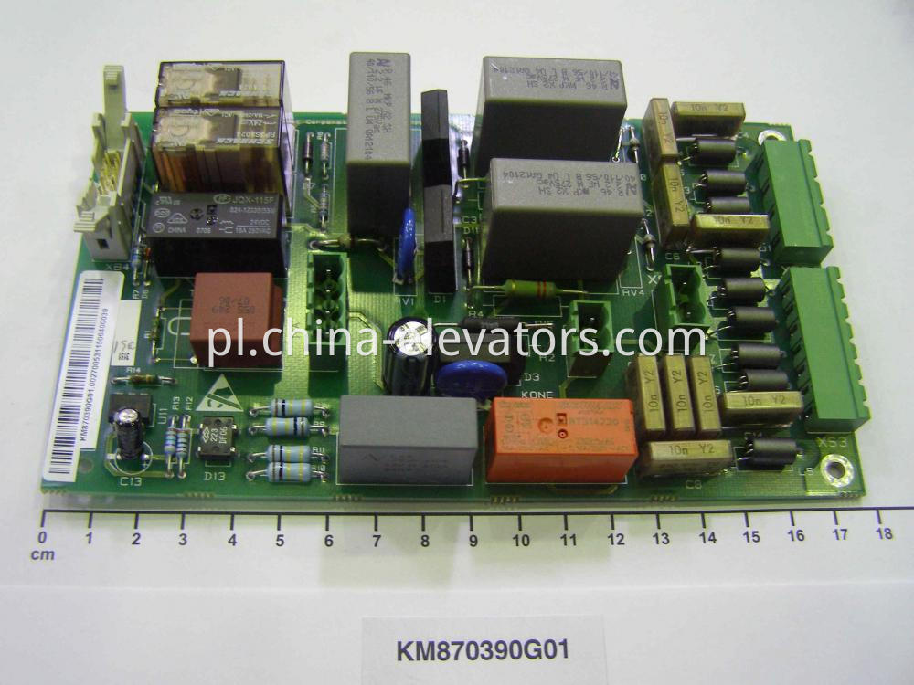 KONE Lift Brake Control Board KM870390G01